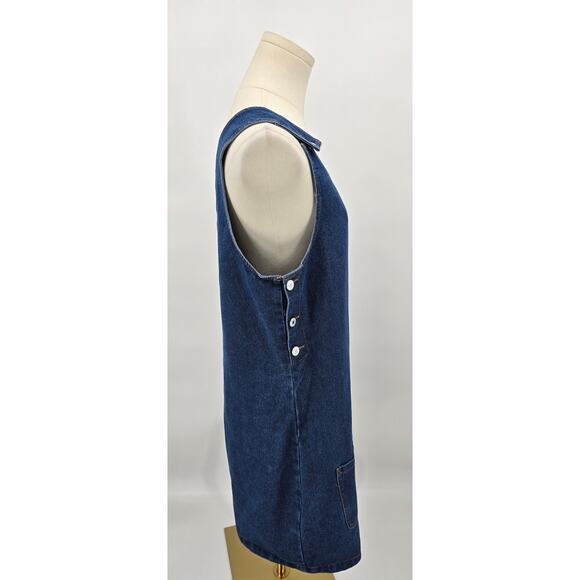 Amazon Denim Overall Jumper Dress - Picture 2 of 6